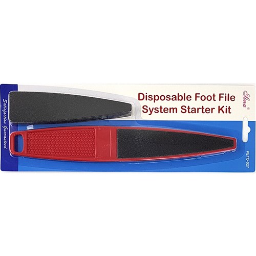 Disposable Foot File System Starter Kit
